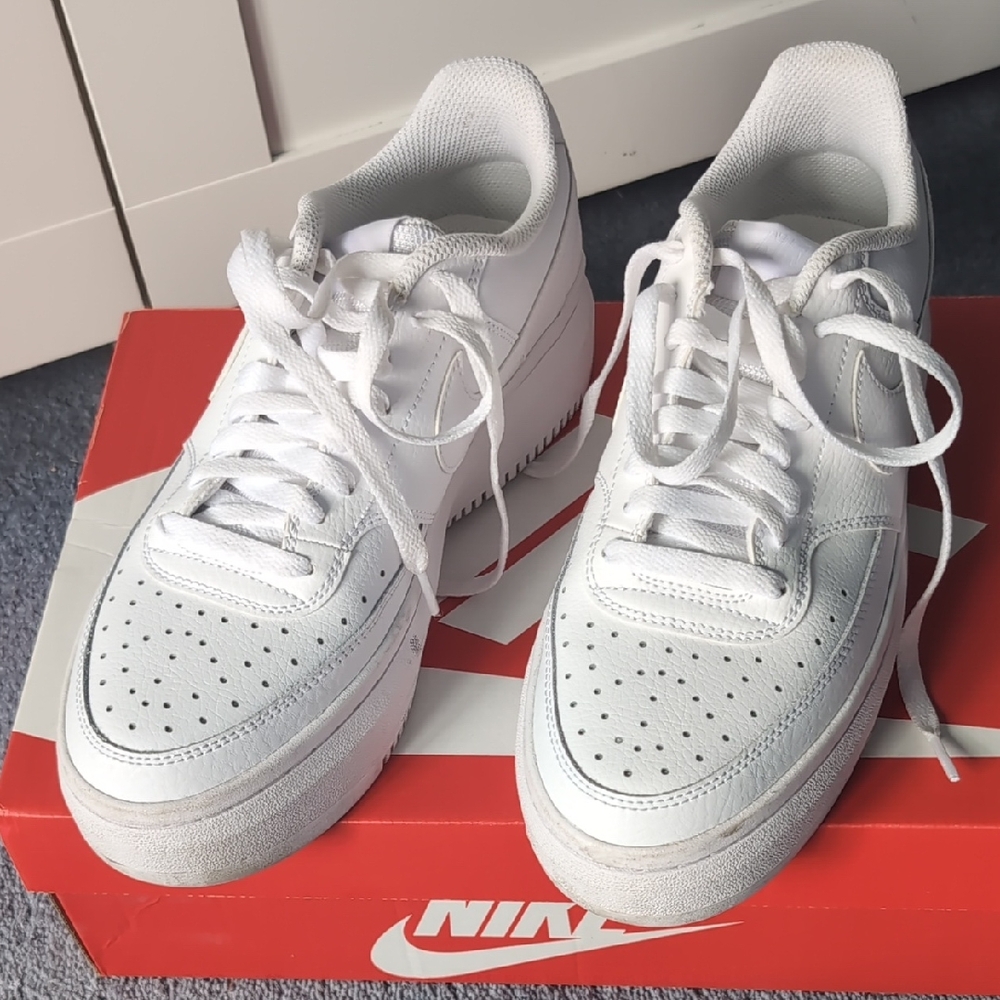 Nike Court Vision Alta LTR White Sneakers